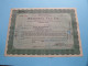 NATIONAL TEA C°. - Shares - N° TTNC 2950 - Anno 1929 ( See / Voir Scan) USA ! - M - O