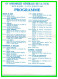 PROGRAMME.63éme CONGRES De La FEDERATION FRANCAISE De RUGBY.NICE 1983 (recto Verso) - Rugby