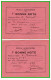 ECOLE ALSACIENNE-Quinze Bonne Note Méritée Par L'Eléve N°1 à15 Année Scolaire1937/38(rectos Versos) - Diplômes & Bulletins Scolaires