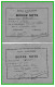 ECOLE ALSACIENNE-DEUX- BONNE NOTE Version/Exercises Latines1937/38 (rectos Versos) - Diplômes & Bulletins Scolaires