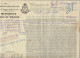 1911 CONNAISSEMENT BILL OF LADING HAMBURG AMERICAN LINE Westindies & Gulf Of Mexico  Cadiz  Espagne => Veracruz Mexique - 1900 – 1949