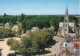 FRANCE - Pleumartin - L'église Et La Place De L'Hôtel De Ville - Colorisé - Carte Postale Ancienne - Pleumartin