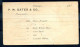 ENTIER POSTAL CARTE DES USA état Médiocre   Reftouvet - ...-1900