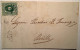 Österreich DDSG 10Kr Grün CALAFAT 1869 (Romania)entire Letter>Braila (Danube Donau Ship Mail Schiffpost Roumanie Cover - Donau Dampfschiffahrts Gesellschaft (DDSG)