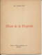 LIVRE     POESIE De " GEO LIBBRECHT  "    DEDICACE      " CHANT DE LA VIRGINITE " ( N°III)       1948. - Autres & Non Classés