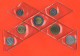 Italia Repubblica Serie 1991 Dal 5 Al 500 Lire UNC 50 Lire Con ROMBO NC - Nieuwe Sets & Proefsets