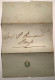 1847 Turkey RARE Ship Mail: CO / PP CONSTANTINOPLE Entire Letter>Brousse (Maritime Cover Turquie Poste Maritime Lettre - Covers & Documents