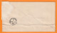 1896 - QV - Enveloppe De Fraserburgh Vers Peterhead, Scotland, Ecosse - 1 Penny Stamp - Arrival Stamp - Marcofilia