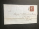 1849 GB QV 1d Imperf Letter L B Pmk. 532 See Photos - Covers & Documents