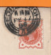 1896 - QV - Formulaire Imprimé Plié De La Paroisse D'EDINBURGH Vers The Inspector Of Poor, Peterhead, Ecosse - Marcofilie