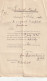 Delcampe - 1896 - QV - Formulaire Imprimé Plié De La Paroisse D'EDINBURGH Vers The Inspector Of Poor, Peterhead, Ecosse - Marcofilie