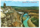 CORTE DE LA PEÑA Y RIO GUADALETE / CORTE DE LA PEÑA AND RIVER.- ARCOS DE LA FRONTERA.- CADIZ / ANDALUCIA.- ( ESPAÑA ) - Cádiz