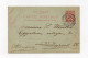 !!! ENTIER POSTAL DU LEVANT CACHET CONSTANTINOPLE GALATA DU 19/2/1910 POUR LA HONGRIE - Lettres & Documents