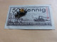 WW1 - Période De Guerre 1ere Guerre Mondiale Billet 50 Pfg  Pfennig  Stadt Niederlahnstrin - 1-2 Francs