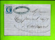 1867 RARE LETTRE SIGN. Cie Linière D’Haménicourt Aisne Filature Our Quesnel Négociant Coutances (MANCHE) - 1800 – 1899