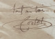 Jean Pierre CORTOT (sculpteur) – Lettre Autographe Signée - David D’Angers - Schilders & Beeldhouwers