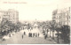 POSTAL    CADIZ  -ESPAñA  - PLAZA DE ISABEL II Y EL PUERTO - Cádiz