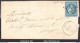 FRANCE N° 46A SUR LETTRE GC 1205 CRAON MAYENNE + CACHET A DATE DU 15/03/1871 - 1870 Bordeaux Printing