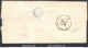 FRANCE N° 46A SUR LETTRE GC 1205 CRAON MAYENNE + CACHET A DATE DU 15/03/1871 - 1870 Emission De Bordeaux