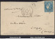 FRANCE N°46B SUR LETTRE GC 2273 MAUBOURGET HTES PYRENEES + CAD DU 20/04/1871 - 1870 Ausgabe Bordeaux