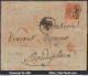 FRANCE N° 48 SUR LETTRE POUR BORDIGHERA ITALIE GC 2240 MARSEILLE DU 24/04/1871 - 1870 Emissione Di Bordeaux