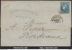 FRANCE N°46B SUR LETTRE GC 2240 MARSEILLE BOUCHES DU RHONE + CAD DU 21/03/1871 - 1870 Bordeaux Printing