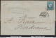 FRANCE N°46B SUR LETTRE GC 2240 MARSEILLE BOUCHES DU RHONE + CAD DU 21/03/1871 - 1870 Emissione Di Bordeaux