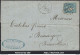 FRANCE N°45C SUR LETTRE GC 2240 MARSEILLE BOUCHES DU RHONE + CAD DU 18/01/1871 - 1870 Emisión De Bordeaux