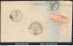 FRANCE N°60A SUR LETTRE GC 2989 PORT STE MARIE LOT ET GARONNE + CAD 18/04/1873 - 1871-1875 Ceres