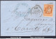 FRANCE N° 48 SUR LETTRE GC 2795 PAU BASSES PYRENEES + CAD DU 14/12/1871 - 1870 Ausgabe Bordeaux