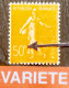 R1118(2)/460 - 1924/1932 - TYPE SEMEUSE LIGNEE - N°199k NEUF** TRES BON CENTRAGE (+20%) - VARIETE >>> " C " Fermé - Unused Stamps