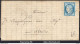 FRANCE N°60A SUR LETTRE GC 3907 TARDETS SORHOLUS BSSES PYR + CAD DU 18/08/1874 - 1871-1875 Ceres