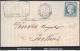 FRANCE N°60A SUR LETTRE GC 3796 ST PAUL DE FENOUILLET PO + CAD DU 27/09/1871 - 1871-1875 Ceres