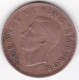 New Zealand 1 Penny 1940, George VI, En Bronze , KM# 13 - New Zealand