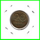 ( GERMANY DDR ) REPUBLICA DEMOCRATICA DE ALEMANIA ( DDR ) MONEDAS DE 20 PFENNING AÑO 1973  MONEDA EMBLEMA CECA- A - 20 Pfennig