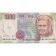 Billet, Italie, 1000 Lire, D.1990, KM:114c, TB+ - 1000 Liras