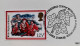 1982 'CHRISTMAS CAROLS' BENHAM SILK POSTCARDS WITH FIRST DAY OF ISSUE POSTMARKS. ( 00851 ) - Maximumkaarten