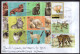 Argentina - 2005/07/08 - 4 Philatelic Envelope - Cats - Diverse Stamps - Lettres & Documents