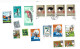 Collection De 90 Timbres Oblitérés. - Collections