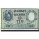 Billet, Suède, 10 Kronor, 1958, 1958, KM:43f, TTB - Suède