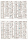 Calendrier 1989 Centre National D'enseignement à Distance De Lyon - Small : 1981-90