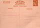 FRANCE / CARTE POSTALE N° SANS VALEUR-CP3- CARTE DE CORRESPONDANCE COMMERCIALE - Standard Postcards & Stamped On Demand (before 1995)