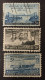 1948 United States - Four Chaplains, Swedish Pioneer, United States-Canada Friendship - Used - Used Stamps