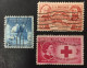 1948 United States - Clara Barton Red Cross, Statehood Oregon, Palomar Mountain Observatory - Used - Used Stamps