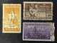 1948 United States - Fort Kearny, Gold Star Mothers, Poultry Industry Centennial - Used - Used Stamps