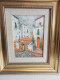 Tableau Ancien Peinture à Huile Art Oriantal 26 Cm X 31 Cm - Huiles