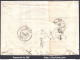 FRANCE N°38+57 SUR LETTRE GC 6316 LYON LES TERREAUX RHONE + CAD DU 19/08/1874 - 1871-1875 Ceres