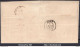 FRANCE N°14A SUR LETTRE PC 1354 FUMEL LOT ET GARONNE + CAD TYPE 14 DU 04/04/1855 - 1853-1860 Napoleon III