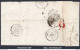 FRANCE N° 14A SUR LETTRE CACHET PC 1594 JUGON BOUCHES DU RHONE + CAD 18/02/1860 - 1853-1860 Napoléon III