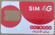 Tunisia Tunisie Ooredeoo Used GSM SIM Card Logo Red White Internet Telecom - Tunisia